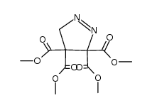 4,5-Dihydro-3H-pyrazol-4,4,5,5-tetracarbonsaeure-tetramethylester Structure