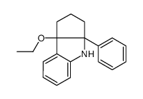 8b-ethoxy-3a-phenyl-1,2,3,4-tetrahydrocyclopenta[b]indole结构式