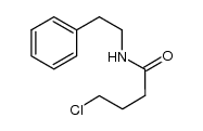 4-chloro-N-phenethylbutyramide结构式