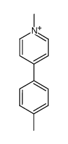 1-Methyl-4-p-tolyl-pyridinium Structure