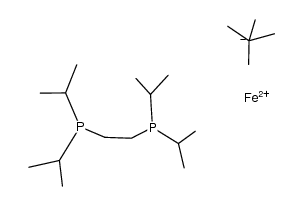 iron(II)(neopentyl)2(1,2-bis(diisopropylphosphino)ethane)结构式