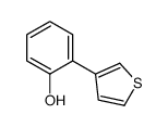 2-thiophen-3-ylphenol结构式