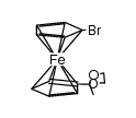 1-bromo-1'-(1-methyl-2,5-dioxacyclopentyl)ferrocene结构式