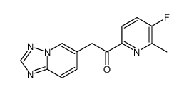 2-([1,2,4]TRIAZOLO[1,5-A]PYRIDIN-6-YL)-1-(5-FLUORO-6-METHYLPYRIDIN-2-YL)ETHANONE picture