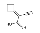 2-cyano-2-cyclobutylideneacetamide结构式