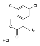 2-氨基-2-(3,5-二氯苯基)乙酸甲酯盐酸盐图片