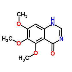 5,6,7-TRIMETHOXY-QUINAZOLIN-4(3H)-ONE structure