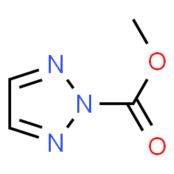 2H-1,2,3-Triazole-2-carboxylic acid, methyl ester (9CI)结构式