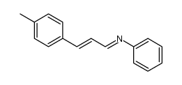 N-p-cinnamylidene-p-toluidine结构式