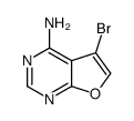 5-bromofuro[2,3-d]pyrimidin-4-amine picture