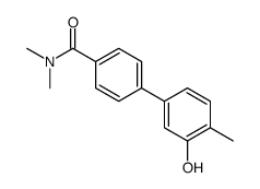 4-(3-hydroxy-4-methylphenyl)-N,N-dimethylbenzamide Structure