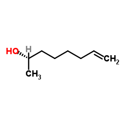 (2S)-7-Octen-2-ol Structure