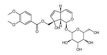 10-O-veratroyleranthemoside Structure