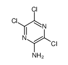 3,5,6-trichloropyrazin-2-amine Structure