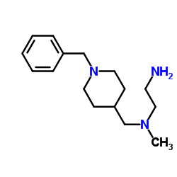 N-[(1-Benzyl-4-piperidinyl)methyl]-N-methyl-1,2-ethanediamine Structure