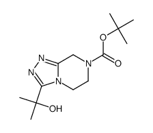 tert-butyl 3-(2-hydroxypropan-2-yl)-5,6-dihydro-[1,2,4]triazolo[4,3-a]pyrazine-7(8H)-carboxylate Structure