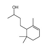 α,2,6,6-tetramethylcyclohex-2-ene-1-propan-1-ol结构式