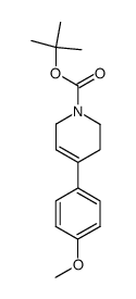 4-(4-methoxyphenyl)-3,6-dihydro-2H-pyridine-1-carboxylic acid tert-butyl ester picture