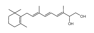 (3E,5E,7E)-3,7-dimethyl-9-(2,6,6-trimethylcyclohex-1-en-1-yl)nona-3,5,7-triene-1,2-diol结构式