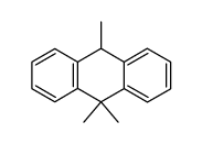 9,10-dihydro-9,9,10-trimethyl-anthracene Structure