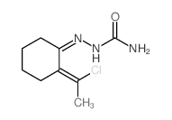 Hydrazinecarboxamide,2-[2-(1-chloroethylidene)cyclohexylidene]- picture