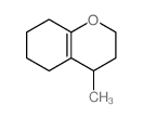 2H-1-Benzopyran,3,4,5,6,7,8-hexahydro-4-methyl- Structure