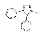 4-苯基-5-吡啶-4-基-4H-[1,2,4]三唑-3-硫醇图片