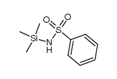 N-(trimethylsilyl)benzene sulfonamide Structure