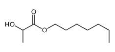 heptyl 2-hydroxypropanoate Structure