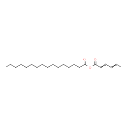 hexa-2,4-dienoic palmitic anhydride结构式