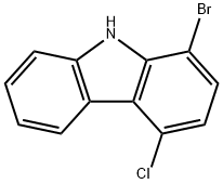 1-溴-4-氯-9H-咔唑图片