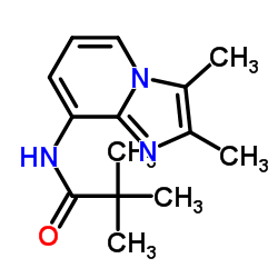 N-(2,3-二甲基咪唑并[1,2-a]吡啶-8-基)新戊酰胺图片