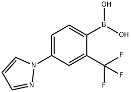 2-Trifluoromethyl-4-(1H-pyrazol-1-yl)phenylboronic acid picture