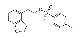 2-(2,3-dihydrobenzofuran-4-yl)ethyl 4-methylbenzenesulfonate结构式