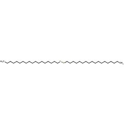 Octadecyl disulfide Structure