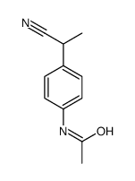 2-(4-(ACETYLAMINO)PHENYL)PROPIONITRILE Structure