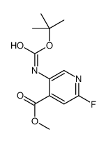 methyl 2-fluoro-5-[(2-methylpropan-2-yl)oxycarbonylamino]pyridine-4-carboxylate picture