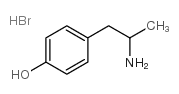 hydroxyamphetamine hydrobromide Structure