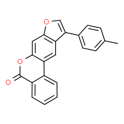 10-(4-methylphenyl)-[1]benzofuro[6,5-c]isochromen-5-one结构式