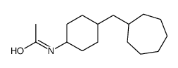 N-ACETYL-4-CYCLO-HEPTYLMETHYLCYCLOHEXYLAMINE structure