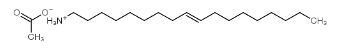 octadec-9-enylammonium acetate结构式