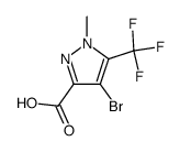 4-bromo-1-methyl-5-trifluoromethyl-3-pyrazolecarboxylic acid picture