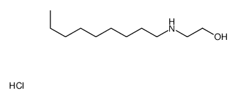 2-(nonylamino)ethanol,hydrochloride Structure