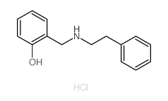 2-[(phenethylamino)methyl]phenol structure