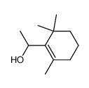 α,2,6,6-Tetramethyl-1-cyclohexene-1-methanol Structure