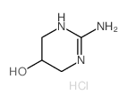 5-Pyrimidinol,2-amino-1,4,5,6-tetrahydro-, hydrochloride (1:1)结构式