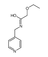 Acetamide, 2-ethoxy-N-(4-pyridinylmethyl)- (9CI) Structure