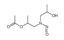 1-[2-hydroxypropyl(nitroso)amino]propan-2-yl acetate Structure