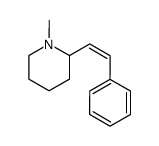 1-Methyl-2-styryl(z)piperidin结构式