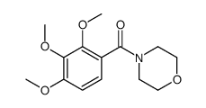 4-(2,3,4-Trimethoxybenzoyl)morpholine structure